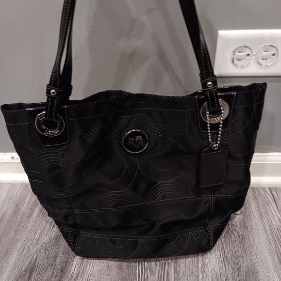 Coach Leather Handbag - Picture 10 of 12